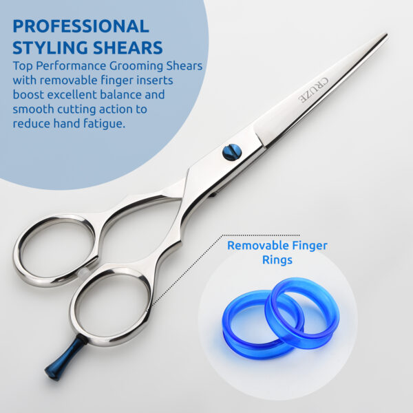 Silver Hair Dressing Scissors