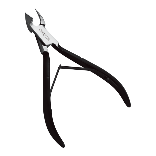 CRUZE Cuticle Cutter with black handle