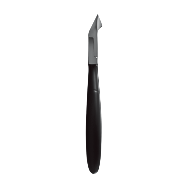 CRUZE Cuticle Cutter with black handle