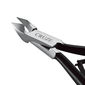 CRUZE Cuticle Cutter with black handle