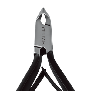 CRUZE Cuticle Cutter with black handle